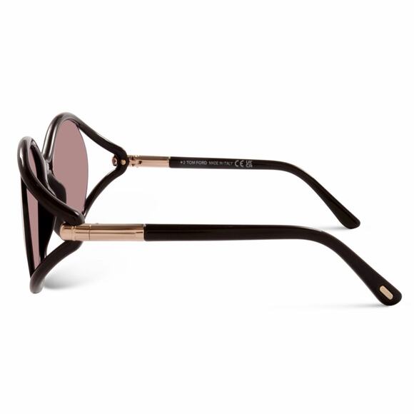 New, TOM FORD Melody Sunglasses TF1090 48Z Authentic - Picture 3 of 4